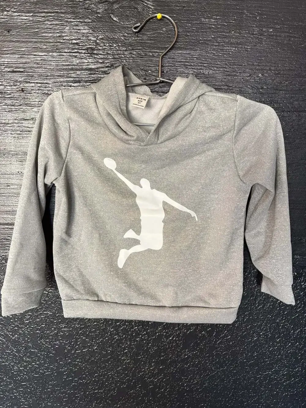 SHEIN Size 6Y Gray Hoodie and Joggers Set